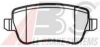 A.B.S. 37496 Brake Pad Set, disc brake